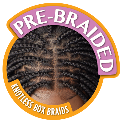 Outre Lace Frontal Wig 13x4 Pre-Braided Knotless Square Part