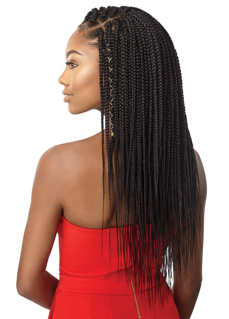 Outre X-Pression Lil Looks Synthetic 2X Crochet Braid - 4A KINKY 6