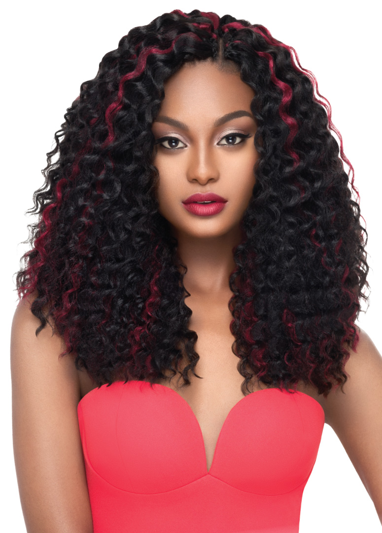 Outre X-Pression Lil Looks Synthetic 2X Crochet Braid - 4A KINKY 6