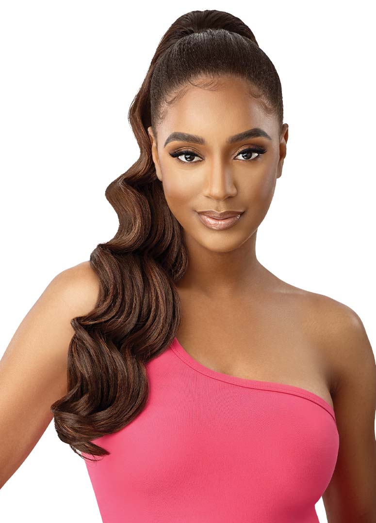 Outre Pretty Quick Synthetic Drawstring Ponytail - Loose Deep 34